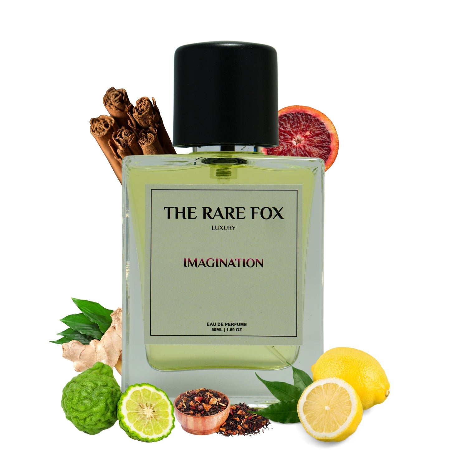 The Rare Fox IMAGINATION for Men Eau de Parfum – Fresh, Bold, and Captivating Fragrance | 50 ML/ 100 ML
