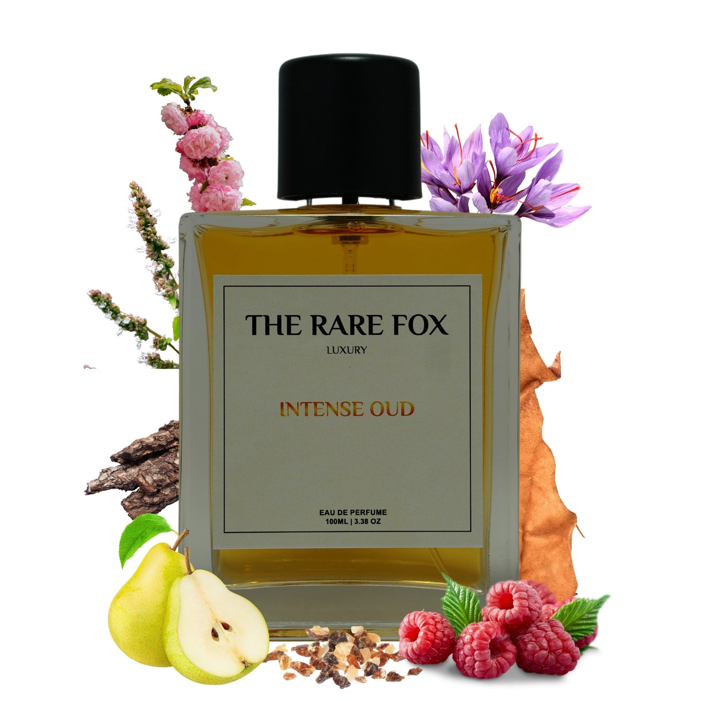 The Rare Fox INTENSE OUD Eau de Parfum | Rich, Bold & Luxurious Fragrance for Men & Women | 50 ML/ 100 ML