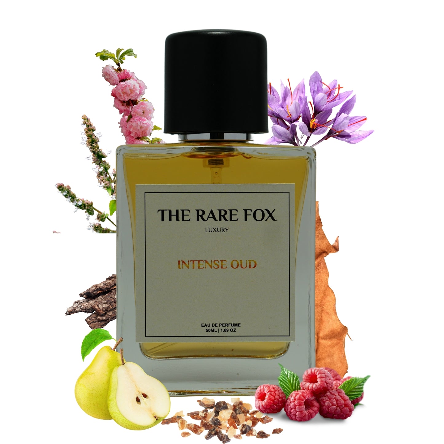 The Rare Fox INTENSE OUD Eau de Parfum | Rich, Bold & Luxurious Fragrance for Men & Women | 50 ML/ 100 ML