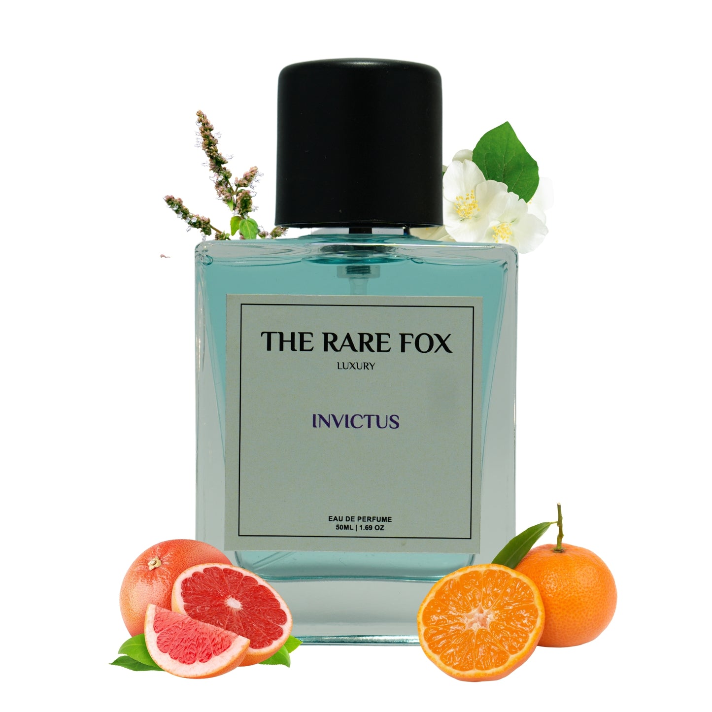 The Rare Fox INVICTUS | Premium Masculine Perfume | Invincible, Fresh & Long-Lasting Eau de Parfum | 50 ML/ 100 ML