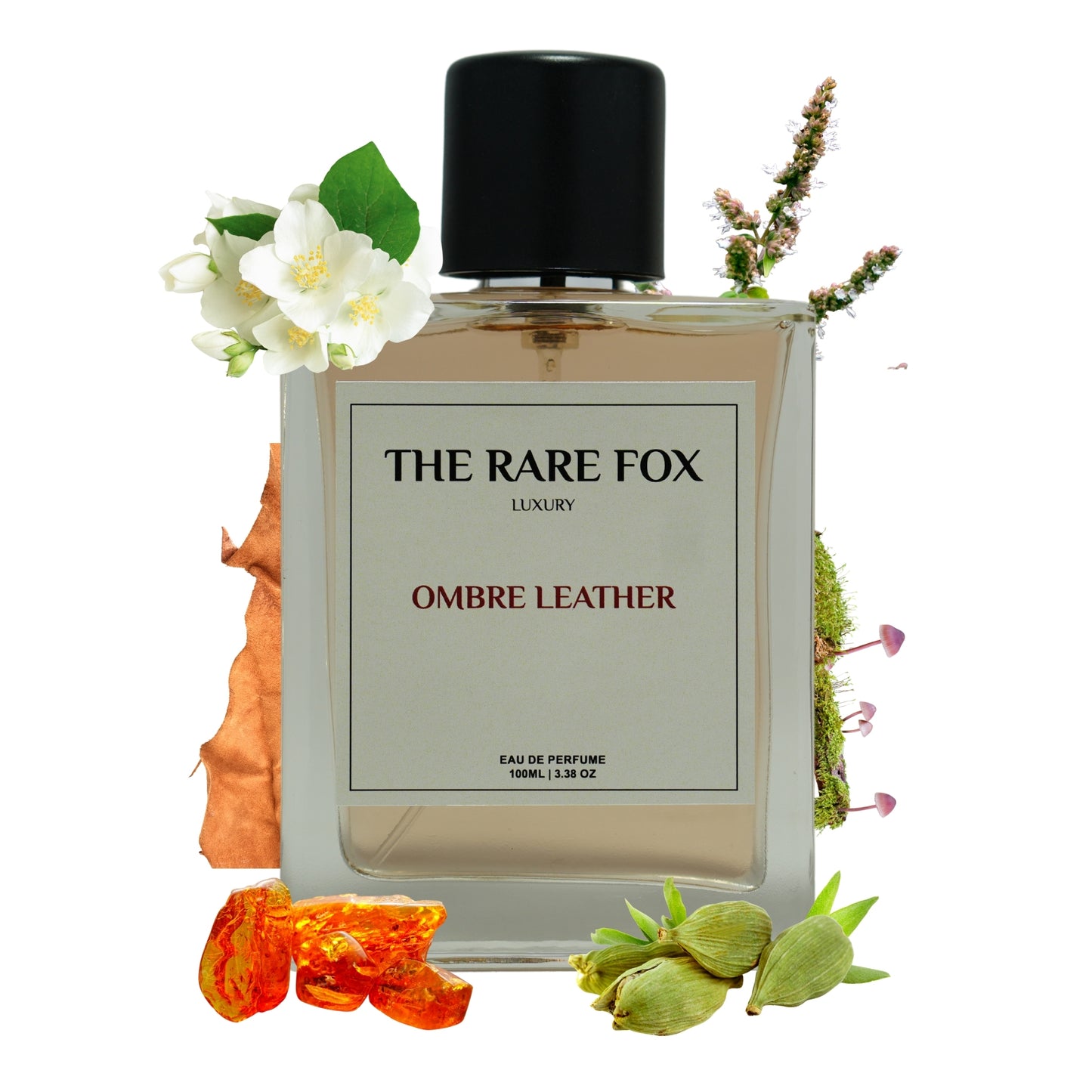 The Rare Fox OMBRE LEATHER | Long-Lasting Luxury Fragrance for Men & Women | Bold & Sensual Scent | Eau de Parfum | 50 ML/ 100ML