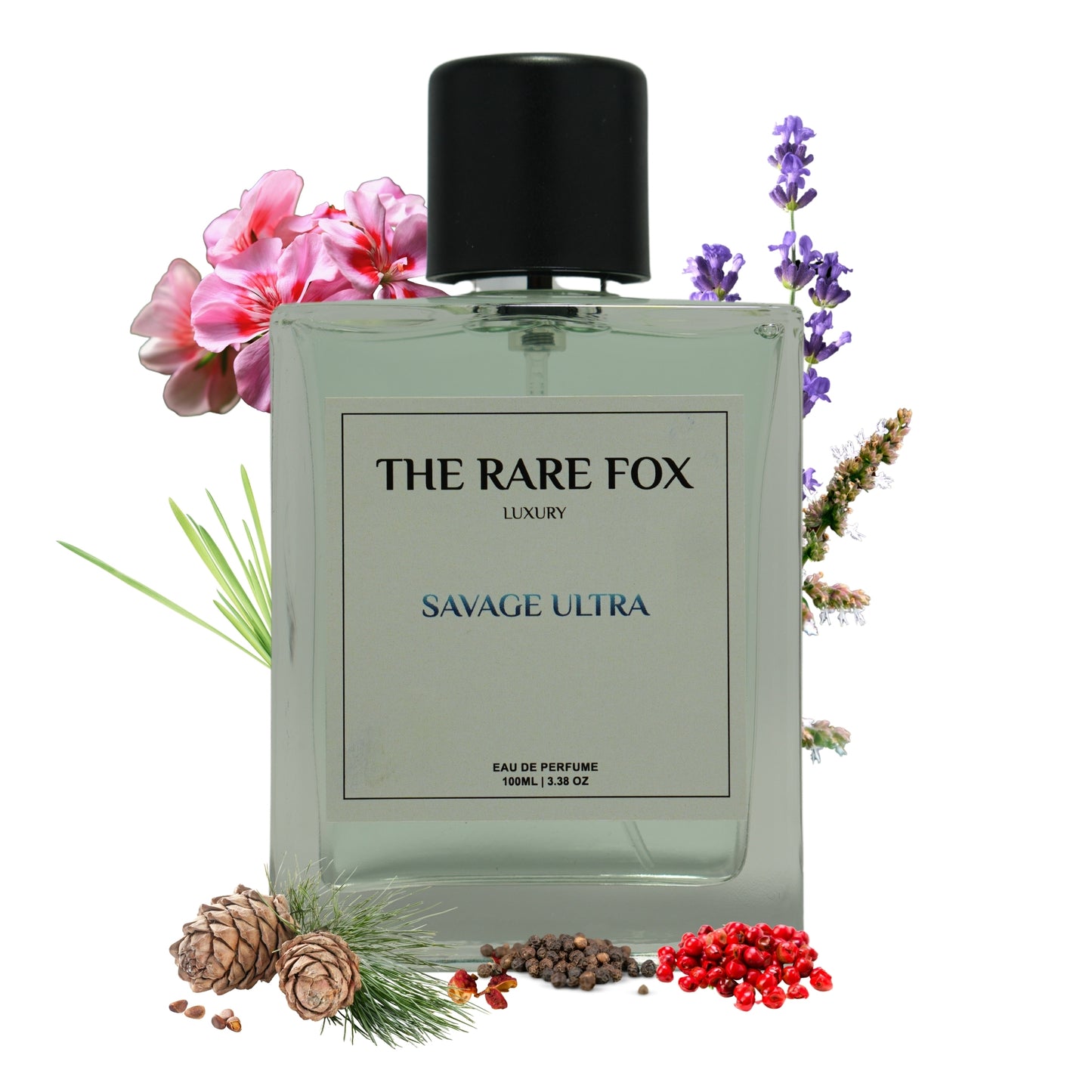 The Rare Fox SAVAGE ULTRA Eau de Parfum | Fresh, Spicy & Powerful Fragrance for Men | 50 ML/ 100 ML