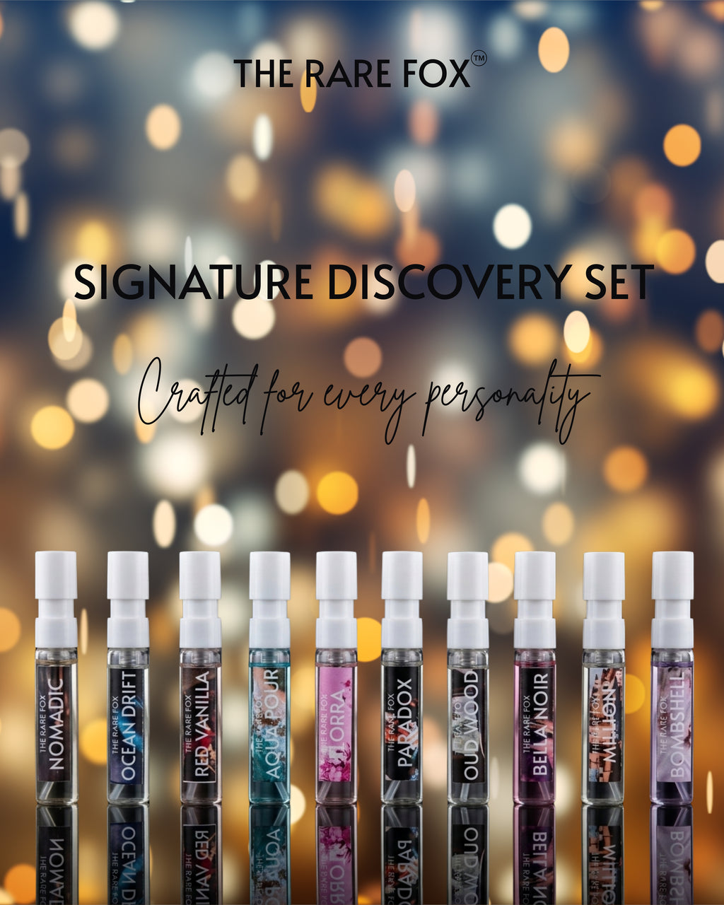 THE RARE FOX Discovery Set | 10 Signature Perfumes