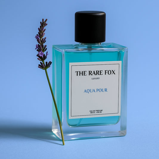 The Rare Fox AQUA POUR Eau de Parfum | Fresh, Aquatic & Invigorating Fragrance for Men | 50 ML / 100 ML