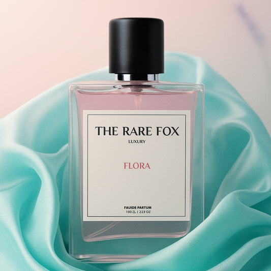 The Rare Fox FLORA Eau de Parfum | Elegant, Floral & Feminine Fragrance for Women | 50 ML/ 100 ML